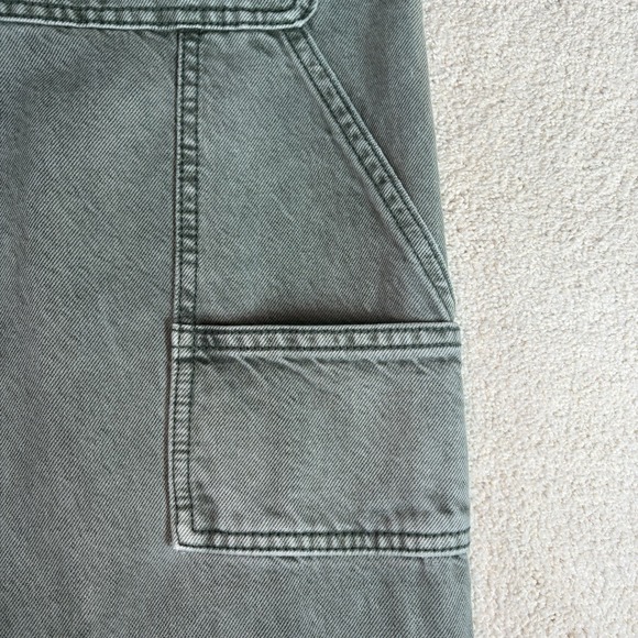 Anthropologie Green Wide Leg Pants - Picture 12 of 14